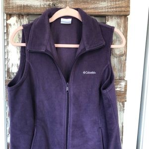 Columbia purple vest